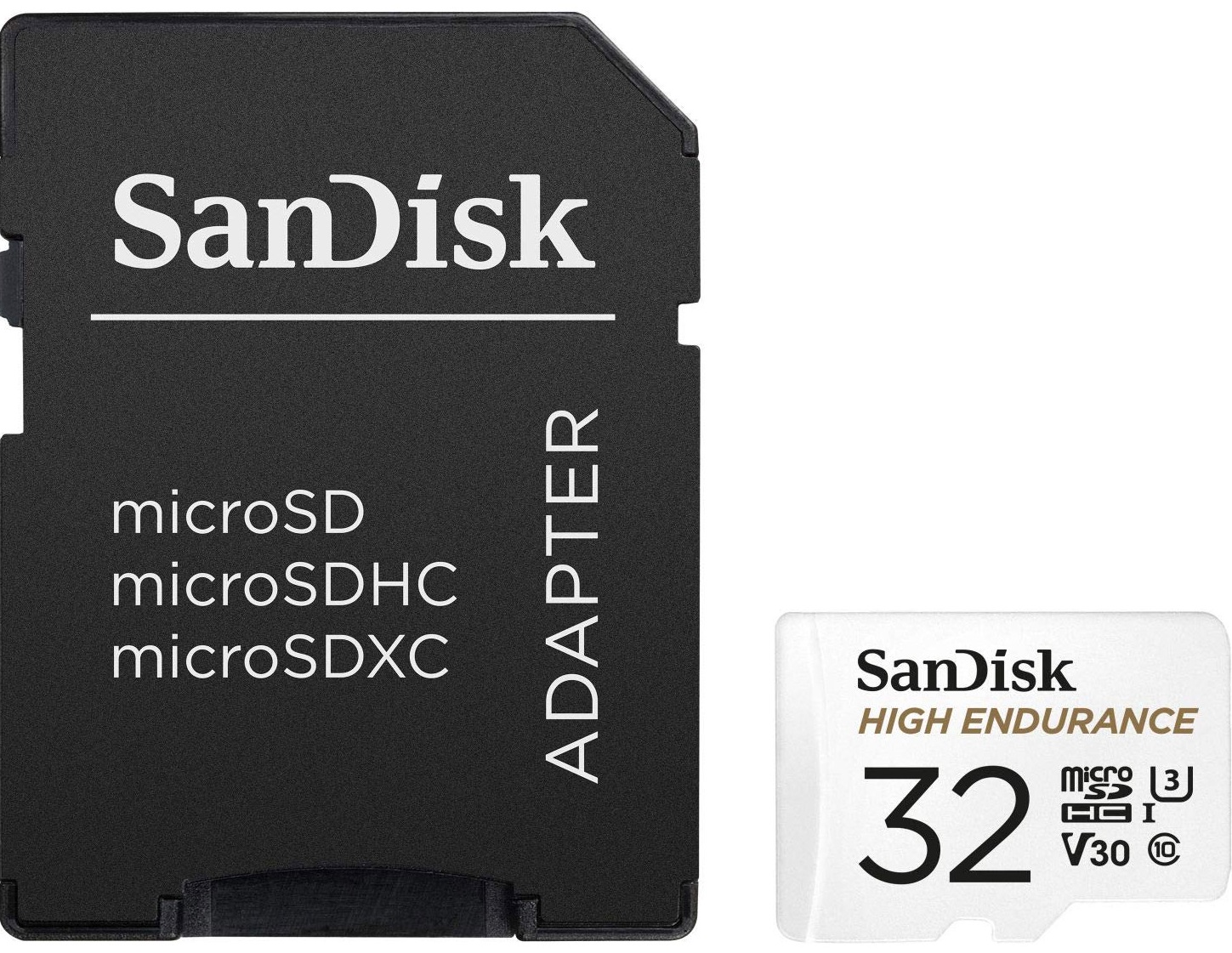 Карта памяти SanDisk 32GB microSDHC C10 UHS-I U3 V30 High Endurance (SDSQQNR-032G-GN6IA) в Киеве