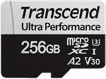 Карта пам'яті TRANSCEND 256GB microSDXC 340S UHS-I U3 A2 (TS256GUSD340S) в Києві