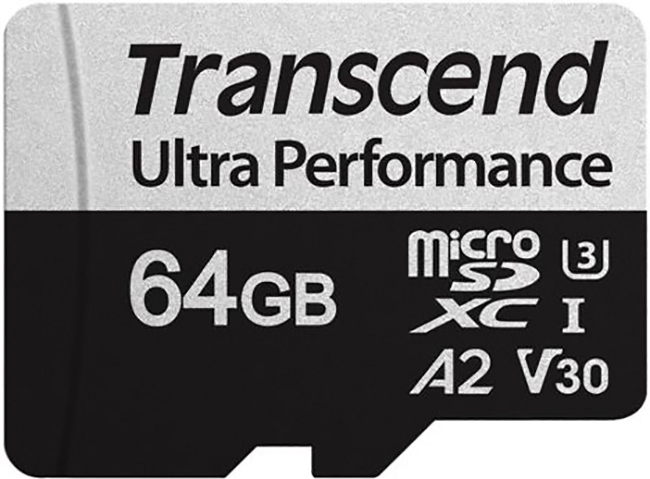 Карта пам'яті TRANSCEND 64GB mSDXC 340S UHS-I U3 A2 (TS64GUSD340S) в Києві