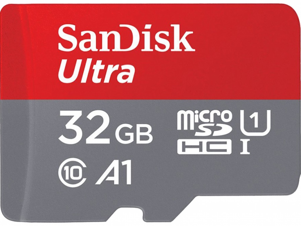 Карта памяти SANDISK 32GB Ultra microSDHC UHS-I Card A1 Class 10 (SDSQUA4-032G-GN6MN) в Киеве