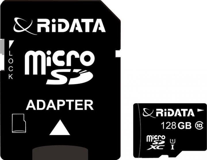 Карта памяти RIDATA microSDXC 128GB Class 10 UHS-I + адаптер (FF967403) в Киеве