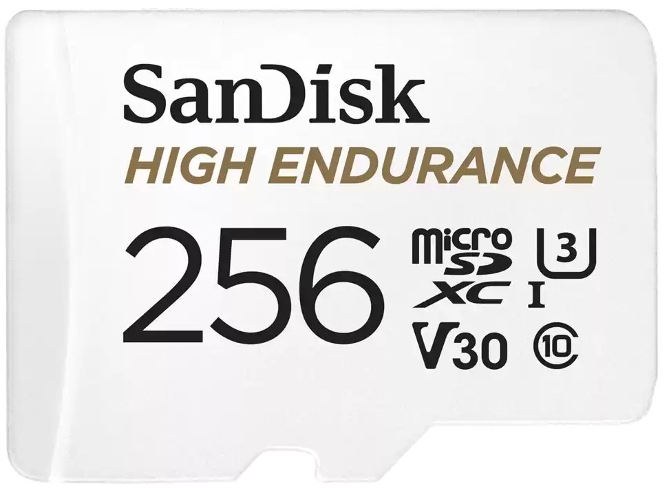 Карта пам'яті SANDISK 256GB microSDHC Card with Adapter (SDSQQNR-256G- в Києві