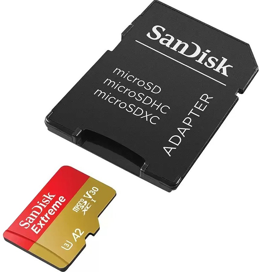 Карта пам'яті SANDISK 128GB microSDHC Class 10 UHS-I U3 (SDSQXAA-128G-GN6MA) в Києві