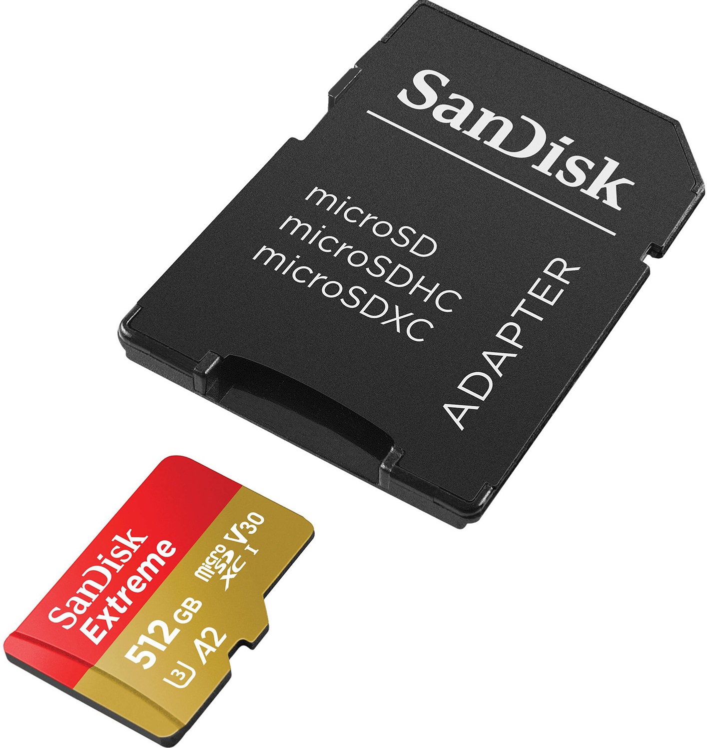 Карта пам'яті SANDISK 512GB microSDHC Class 10 UHS-I U3 (SDSQXAV-512G-GN6MA) в Києві