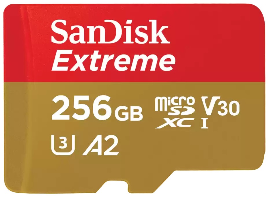 Карта пам'яті SANDISK microSDXC 256GB Class 10 UHS-I U3 V30 A2 Extreme For Mobile Gaming (SDSQXAV-256G-GN6GN) в Києві