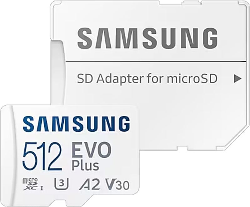 Карта памяти SAMSUNG 512GB microSDXC Evo Plus Class 10 UHS-I U3+adapter (MB-MC512KA/EU) в Киеве