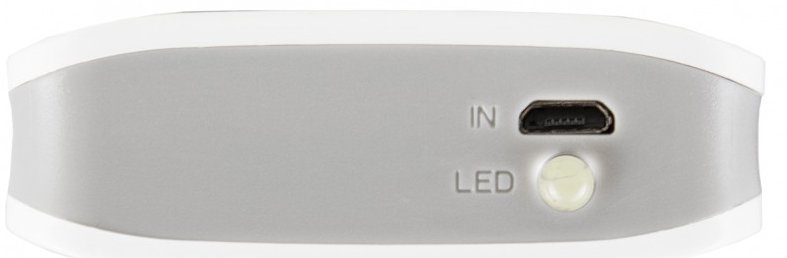 Універсальна мобільна батарея ESPERANZA EMP106WE 8000 mAh White/Grey · 5