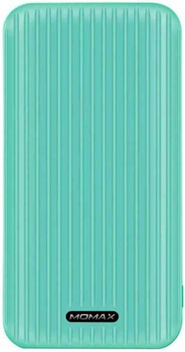 

Универсальная мобильная батарея MOMAX iPower GO Slim Battery 10000 mAh Green (IP56G)