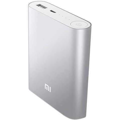 

Универсальная мобильная батарея Xiaomi 10400 mAh (silver)