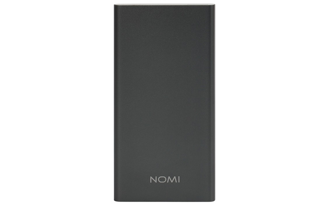 Універсальна мобільна батарея Nomi E100 10000 mAh Grey в Києві