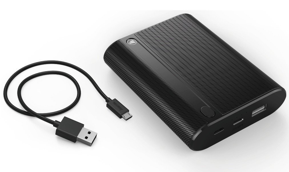 

Универсальная мобильная батарея HAMA X10 10400mAh, черный
