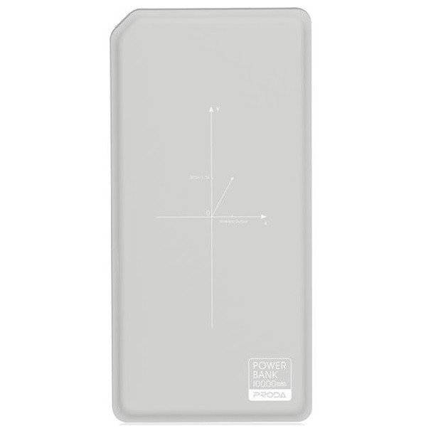 

Універсальна мобільна батарея Remax Proda Chicon Wireless 10000mAh Gre