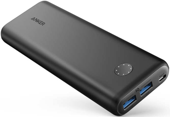 

Универсальная мобильная батарея ANKER PowerCore II 20000 mAh Black (A1260H11)