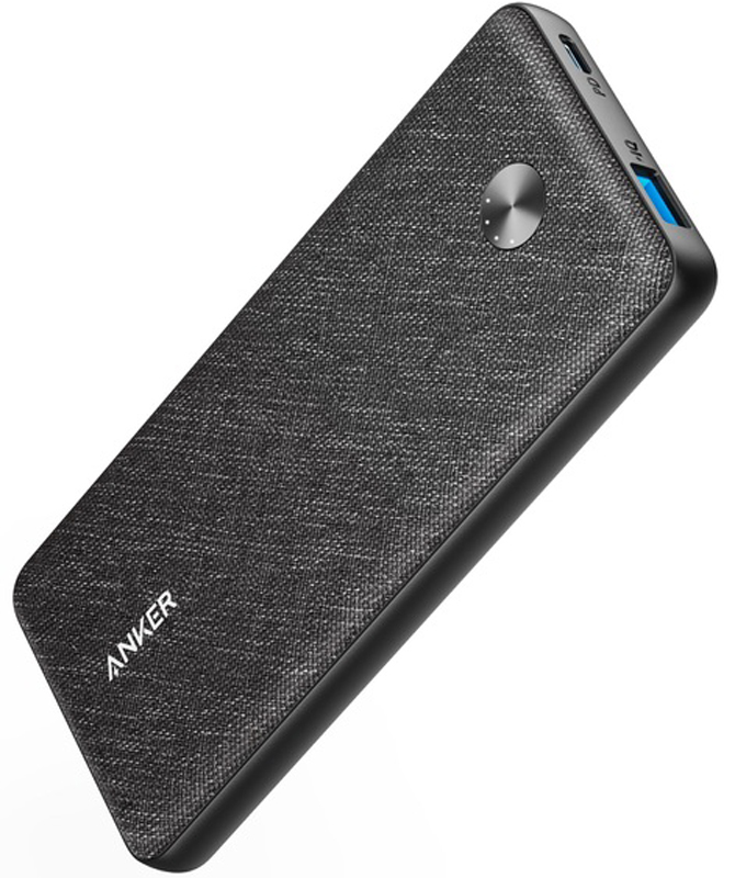 Універсальна мобільна батарея Anker PowerCore Essential 20000 mAh PD Black (A1281H11) в Києві