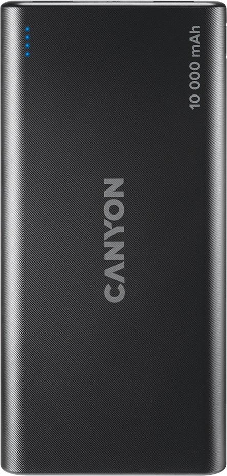 Универсальная мобильная батарея CANYON PB-108 10000mAh 5W Black (CNE-CPB1008) в Киеве