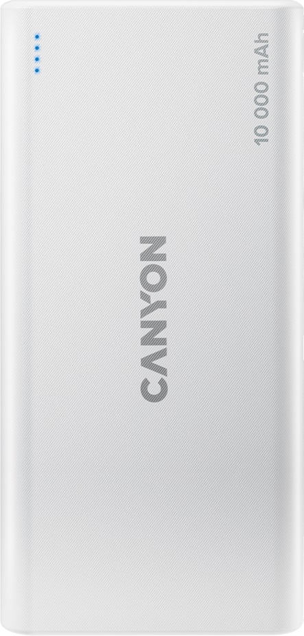 Универсальная мобильная батарея CANYON PB-108 10000mAh 5W White (CNE-CPB1008W) в Киеве