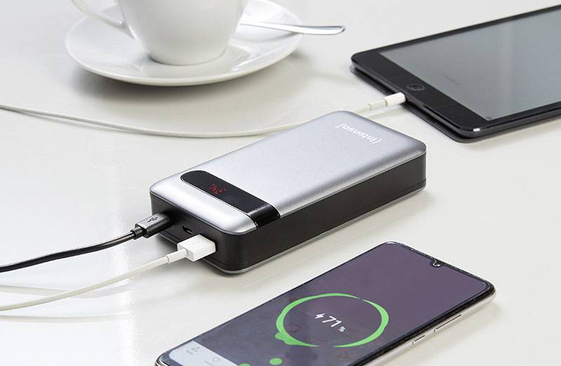 Універсальна мобільна батарея INTENSO PD20000 20000mAh Grey (PB930227) · 5