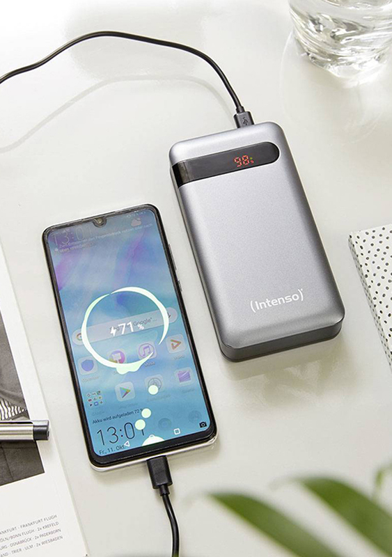 Універсальна мобільна батарея INTENSO PD20000 20000mAh Grey (PB930227) · 4