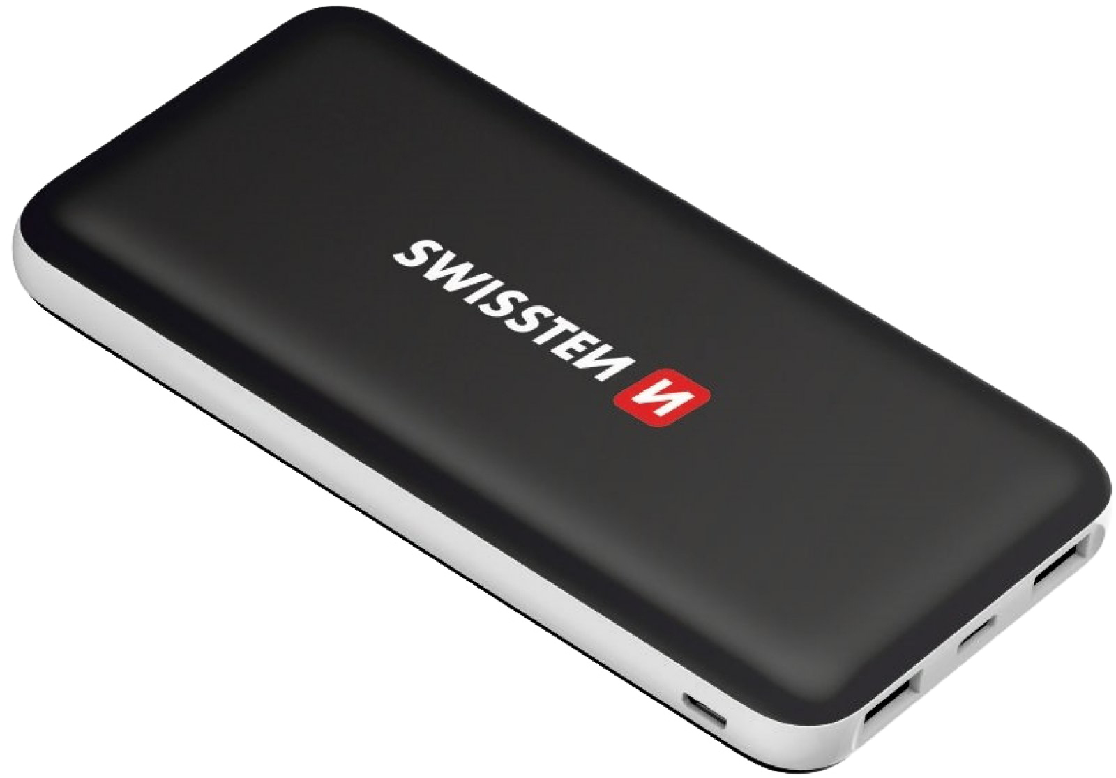 Универсальная мобильная батарея SWISSTEN Core Slim 15000mAh Black (1283126524073) в Киеве