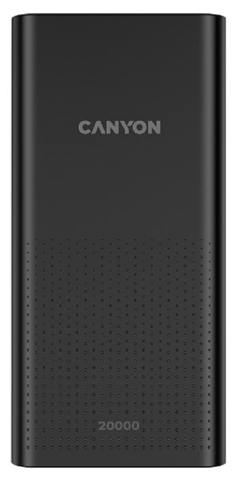 Универсальная мобильная батарея CANYON PB-2001 20000mAh 5W Black (CNE-CPB2001B) в Киеве