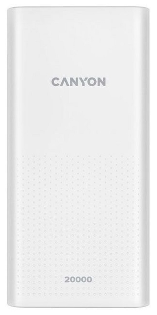 Универсальная мобильная батарея CANYON PB-2001 20000mAh 5W White (CNE-CPB2001W) в Киеве