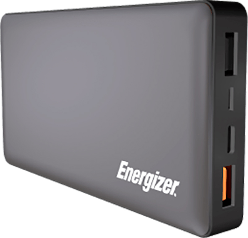 Универсальная мобильная батарея ENERGIZER UE15002CQ 15000mAh Grey в Киеве