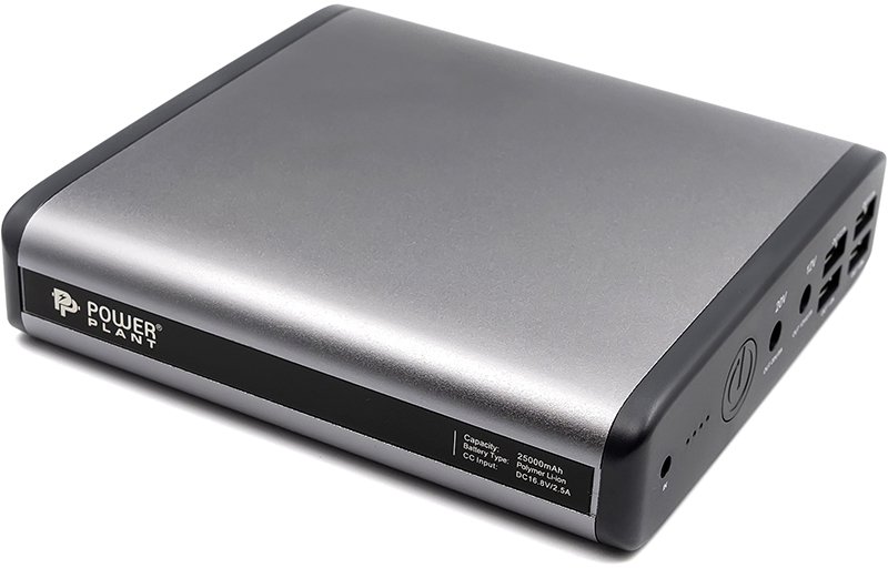 Універсальна мобільна батарея POWERPLANT K1 25000mAh Silver (PB930135) в Києві