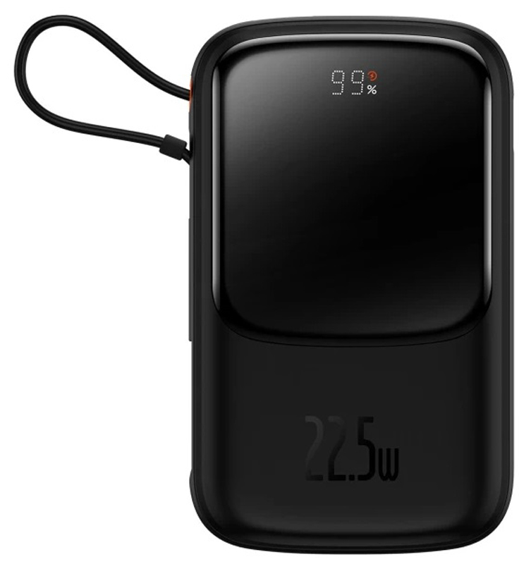 Универсальная мобильная батарея BASEUS Qpow Pro 10000mAh 22.5W Black (PPQD020101) в Киеве