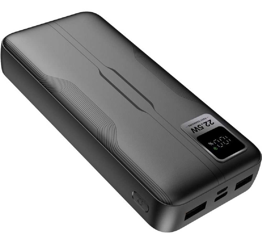 Універсальна мобільна батарея GELIUS GP-PB302 20000mAh 22.5W Black (99032) · 5