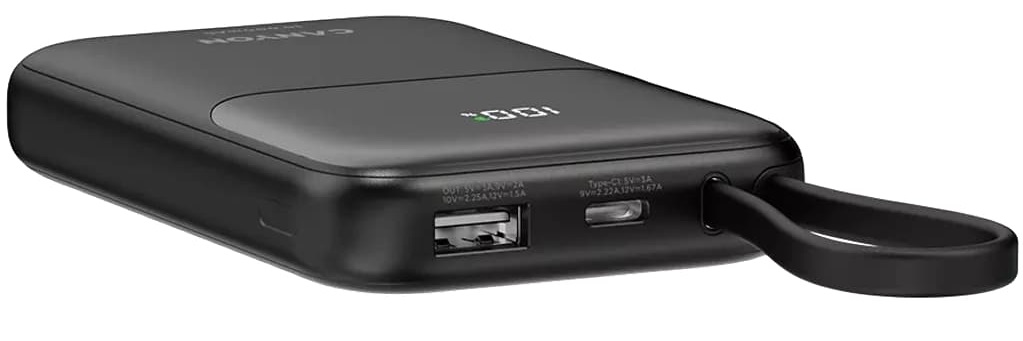 Батарея мобільна CANYON OnPower 101 10000 mAh Black (CNS-CPB101BK) · 4