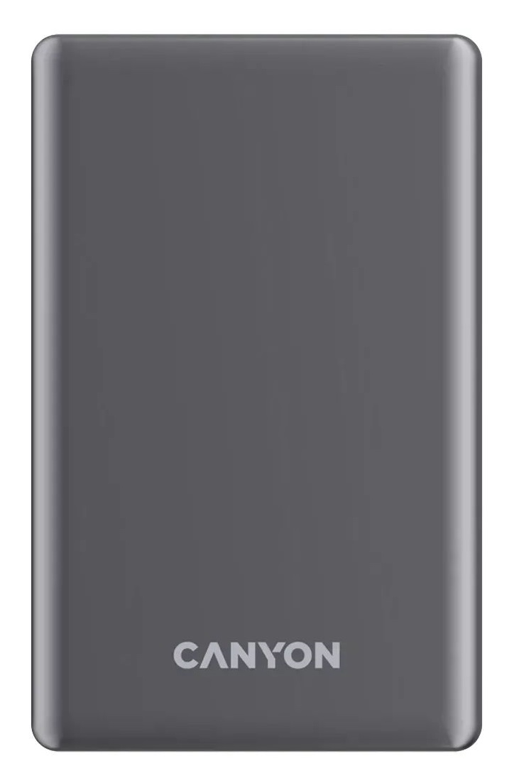 Батарея мобільна CANYON OnPower 505 5000 mAh Dark Grey (CNS-CPB505DG) в Києві