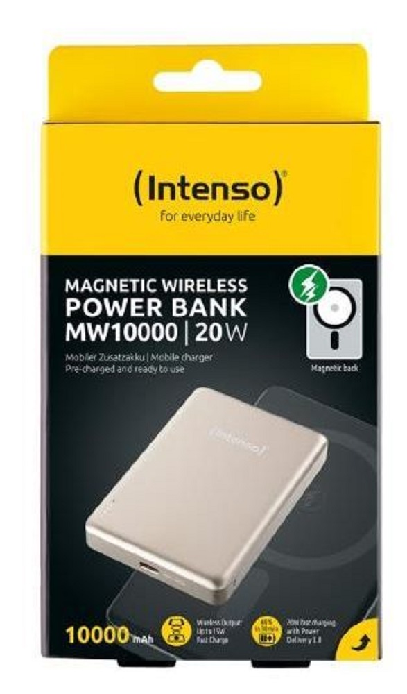 Батарея мобільна INTENSO MW10000 10000mAh 20W Magnetic champ (7344031) · 3