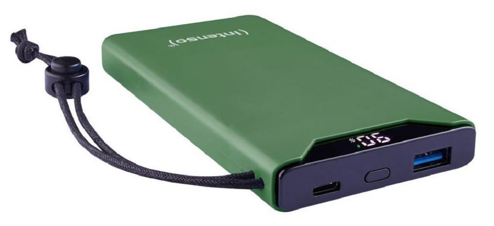 Батарея мобільна INTENSO F10000 10000mAh 18W Green (7332037) · 2