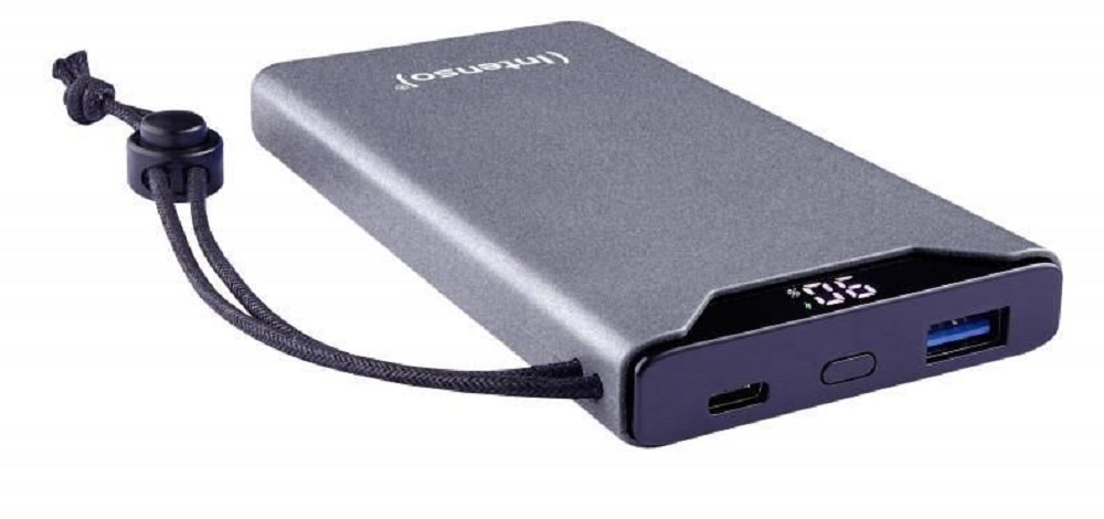Батарея мобільна INTENSO F10000 10000mAh 18W Grey (7332034) · 2