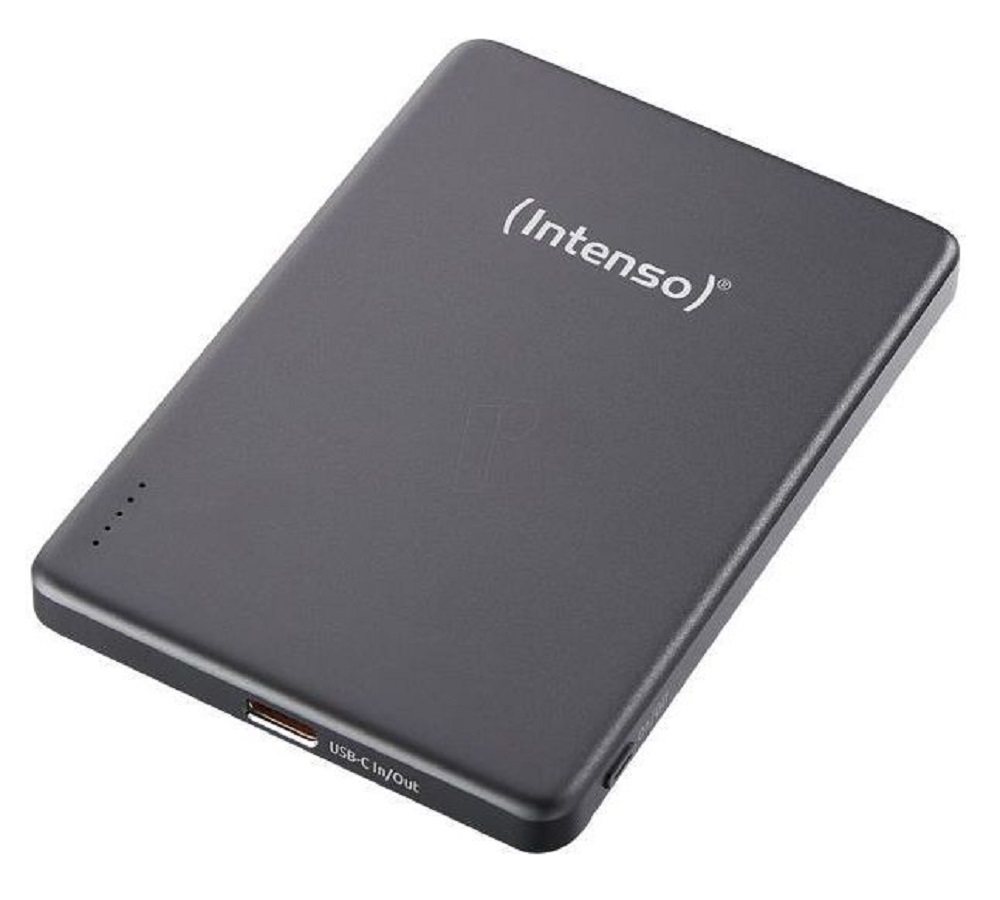 Батарея мобільна INTENSO MW5000 5000mAh 20W Magnetic grey (7344024) · 2