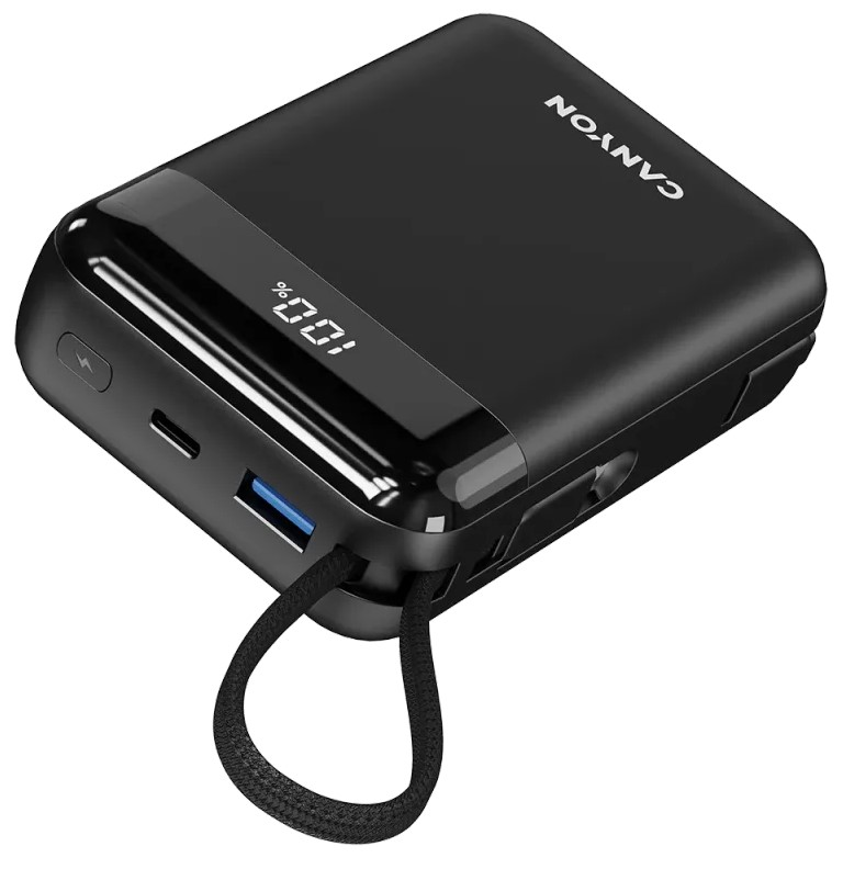 Батарея мобільна CANYON OnPower 204 20000 mAh Black (CNS-CPB204B) · 3