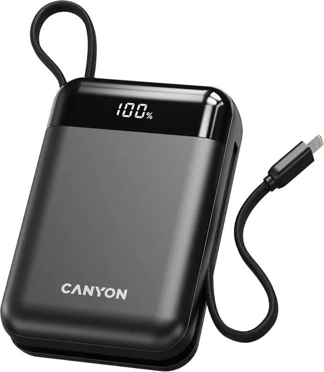 Батарея мобільна CANYON OnPower 204 20000 mAh Black (CNS-CPB204B) · 2