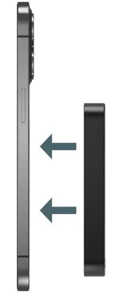 Батарея мобільна MOMAX Q.Mag X1 10000mAh 20W Black (IP117AD) · 3