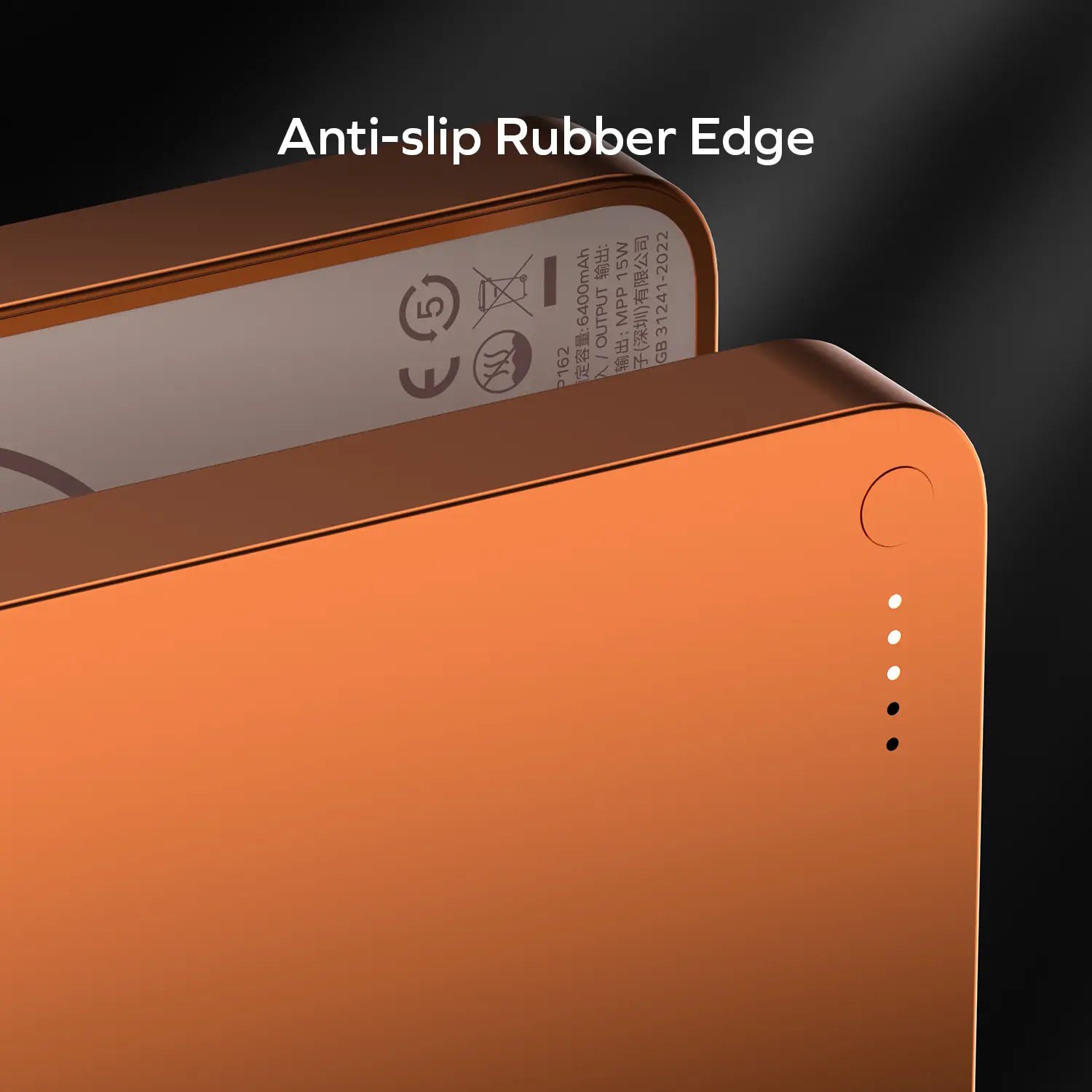 Батарея мобільна MOMAX 1-Power S.Pass 10000mAh 30W Orange (IP162Q2M) · 4