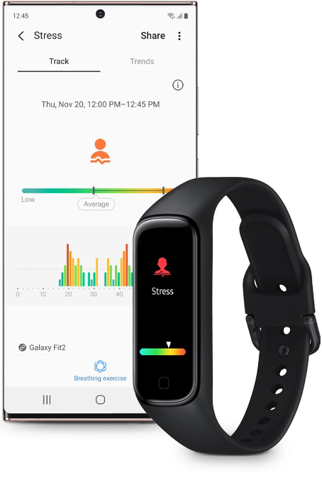 ᐉ Фитнес-браслет SAMSUNG Galaxy Fit2 Black SM-R220NZKASEK — купить в Киеве  и Украине | Цена и отзывы в ELDORADO
