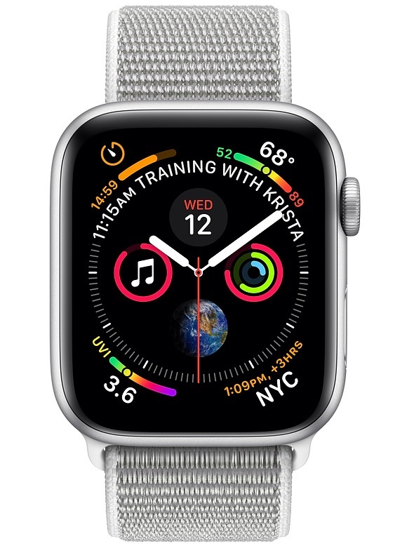 

Смарт-часы Apple Watch Series 4 GPS 40mm Silver/Aluminium SLoop