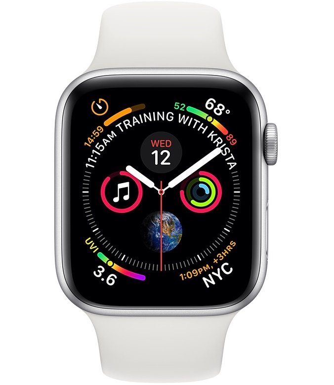 

Смарт-часы Apple Watch Series 4 GPS 40mm Silver/Aluminium SBand