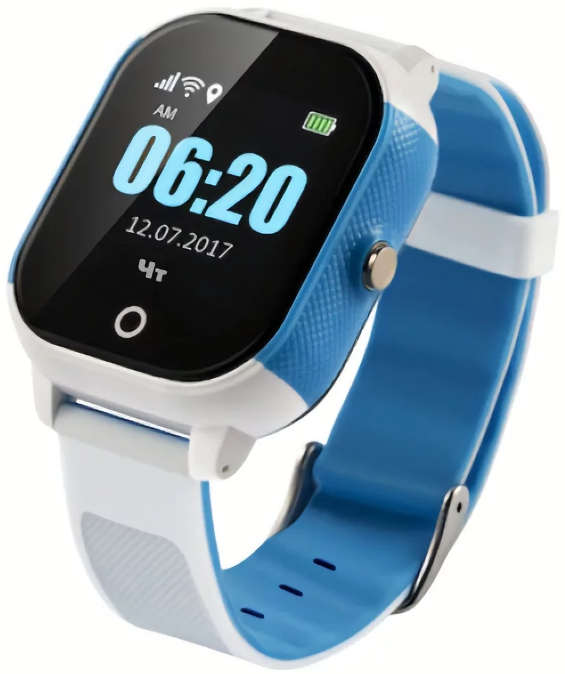 

Часы детские GOGPS К23 White/Blue