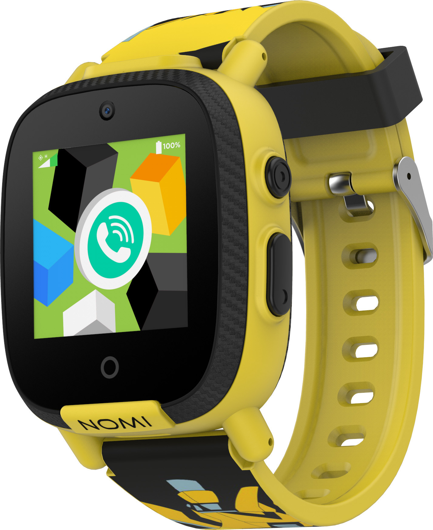 Детские смарт-часы NOMI Kids Transformers W2s Yellow в Киеве