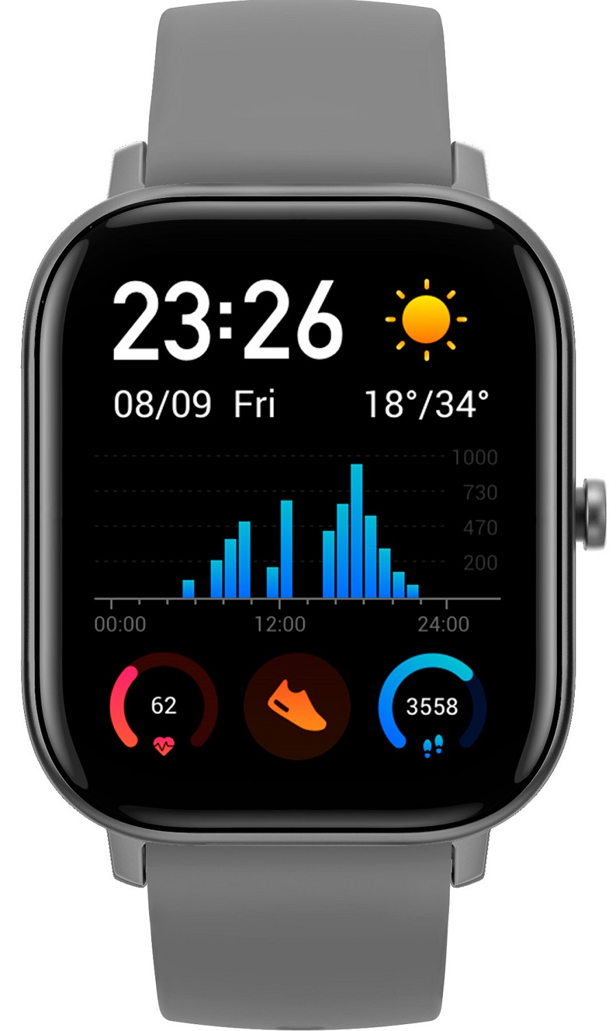 

Смарт-часы AMAZFIT GTS Lava Gray
