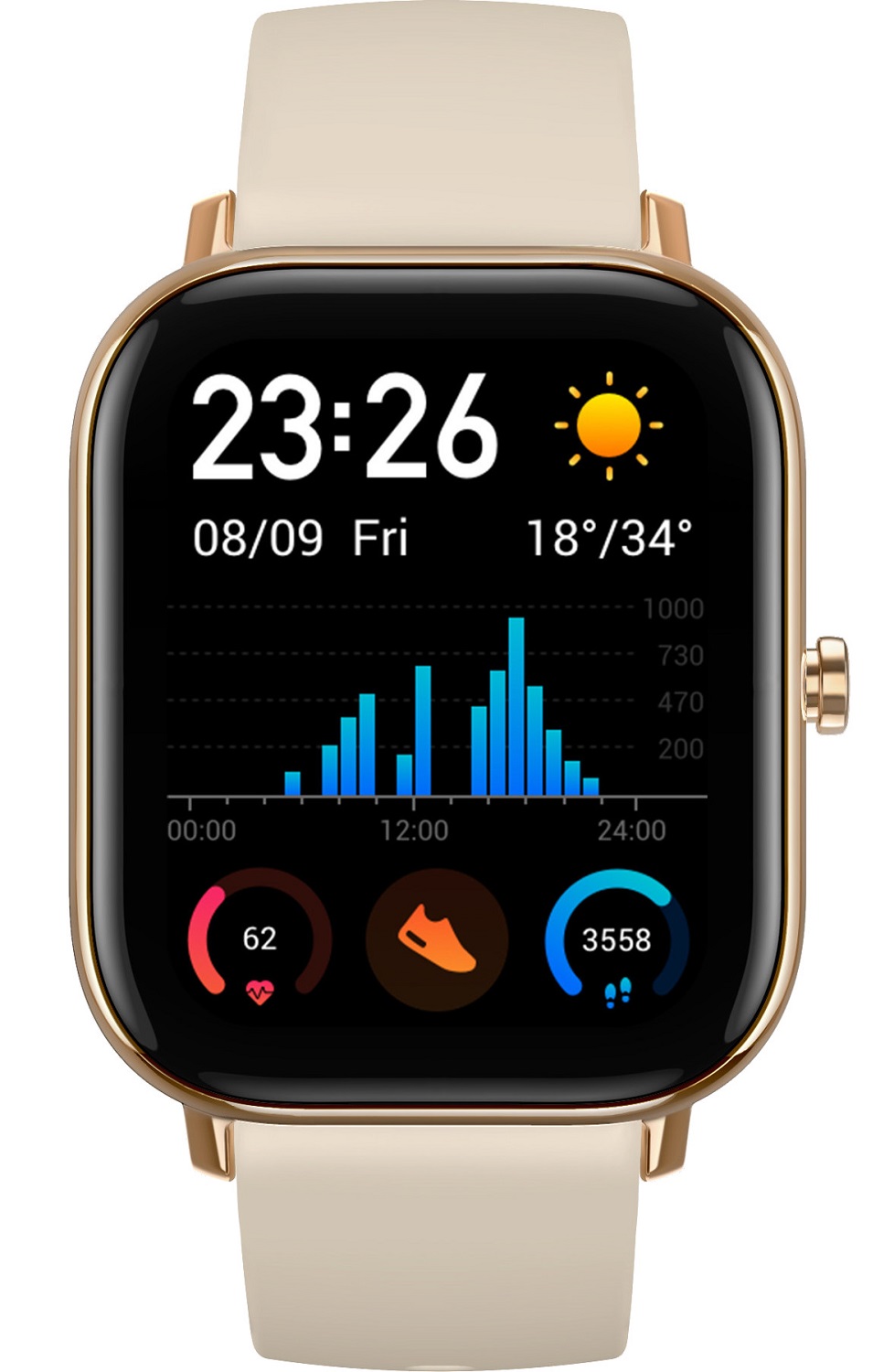 

Смарт-часы AMAZFIT GTS Desert Gold
