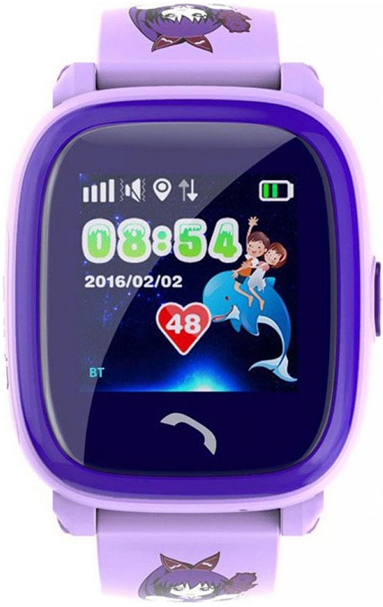 Детские смарт-часы GOGPS ME K25 Пурпурный (К25ПР) в Киеве