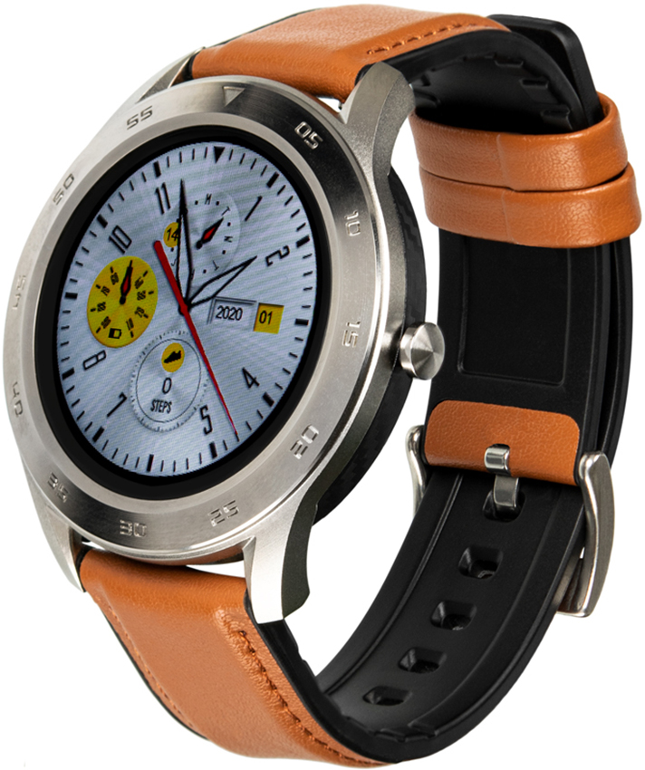 

Смарт-часы GELIUS Pro GP-L3 (URBAN WAVE 2020) Silver/Brown
