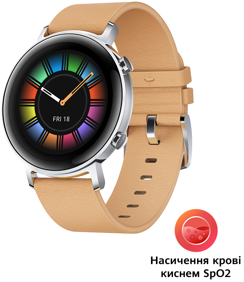 

Смарт-часы HUAWEI Watch GT2 42mm Classic Edition (55024475)