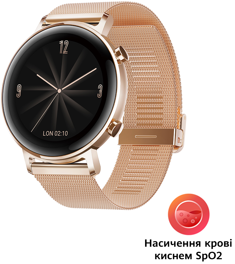

Смарт-часы HUAWEI Watch GT2 42mm Elegant Edition (55024610)